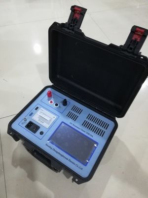 Touch Screen Transformer Resistance Tester , RS232 Winding Resistance Test Set